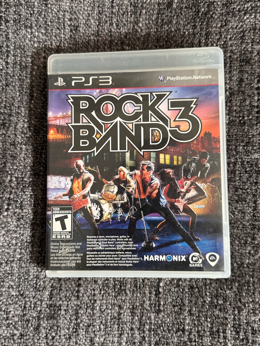 Rock Band 3 Sony PS3 Game Complete Playstation 3